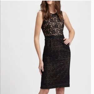 BCBG Max Azria Alice Lace Shift Dress. Size 6